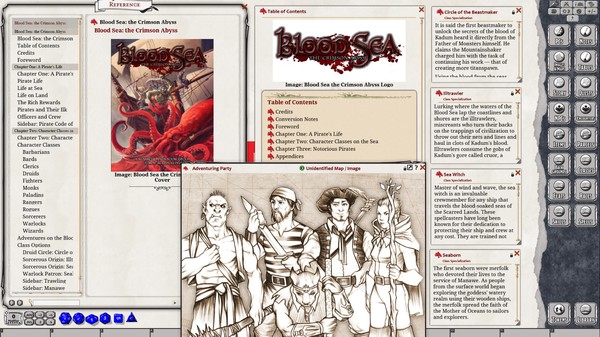 Fantasy Grounds - Blood Sea: the Crimson Abyss