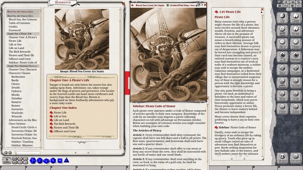 Fantasy Grounds - Blood Sea: the Crimson Abyss