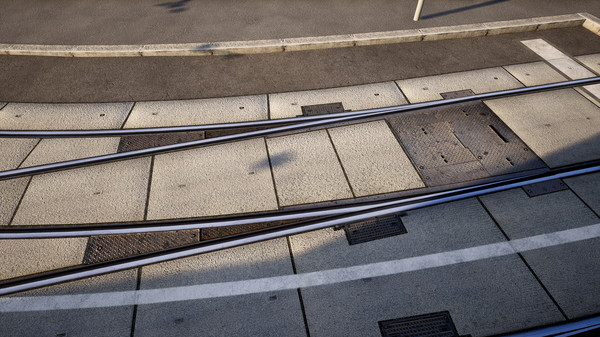 Screenshot z TramSim Vienna