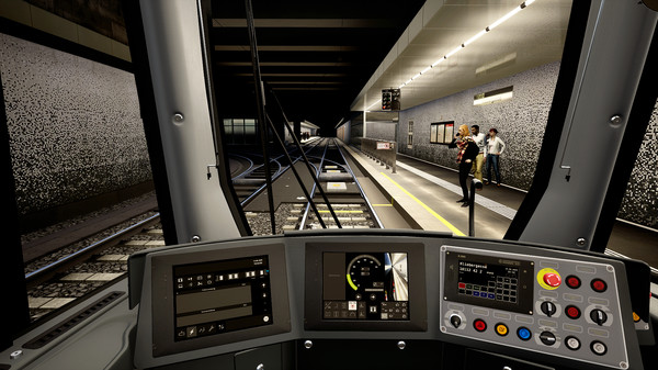 Screenshot z TramSim Vienna