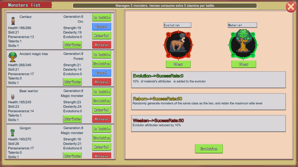 Screenshot z 地牢勇者(dungeon & heros) Screenshot z 地牢勇者(dungeon & heros)