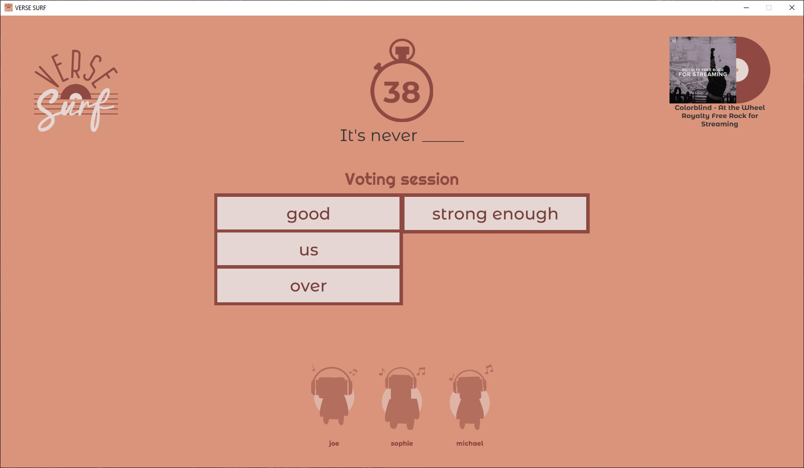 Verse Surf screenshot #5