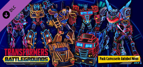 TRANSFORMERS: BATTLEGROUNDS - Neon Autobot Skin Pack