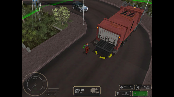Screenshot z Big City Rigs: Garbage Truck Driver