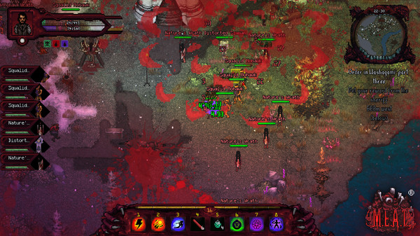 Screenshot z M.E.A.T.