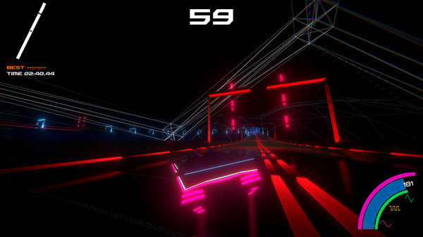 Screenshot z Wave Rider