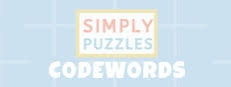 Simply Puzzles: Codewords