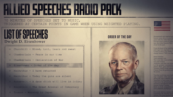Music - Hearts of Iron IV: Allied Speeches Pack