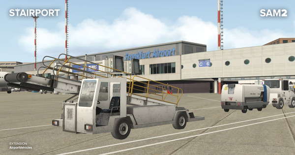 X-Plane 11 - Add-on: SAM AirportVehicles