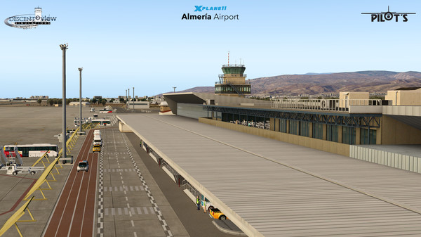 X-Plane 11 - Add-on: PILOT'S - LEAM - Almeria Airport screenshot 8