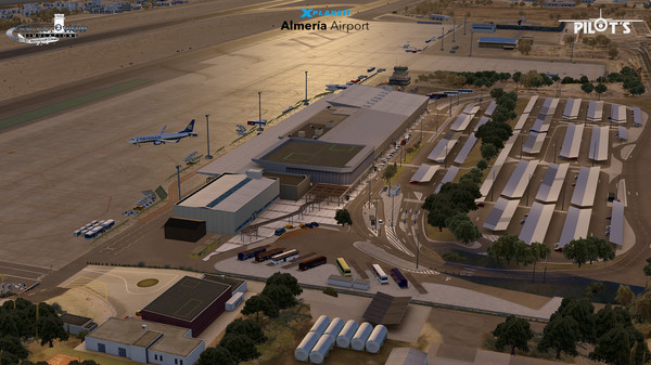 X-Plane 11 - Add-on: PILOT'S - LEAM - Almeria Airport — скриншот 10