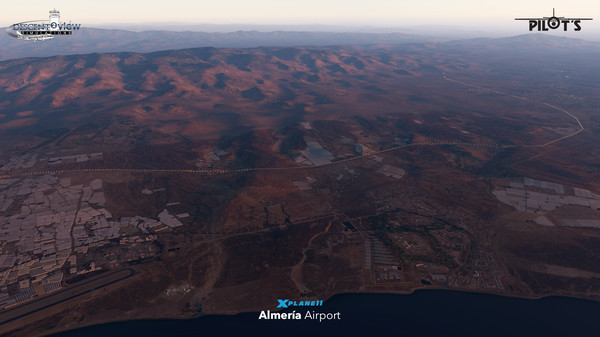 X-Plane 11 - Add-on: PILOT'S - LEAM - Almeria Airport — скриншот 11