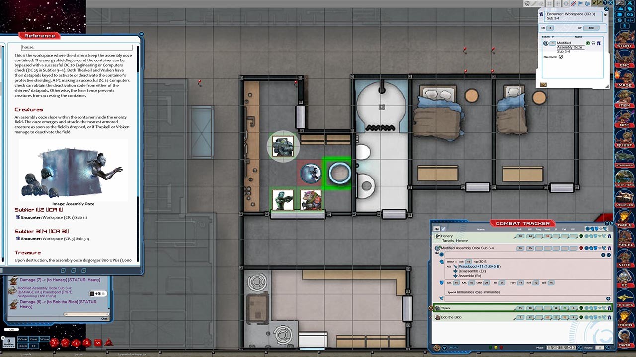 Fantasy Grounds - Starfinder RPG - Starfinder Society Scenario #1-10: The Half-Alive Streets Featured Screenshot #1