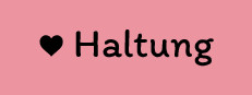 Haltung