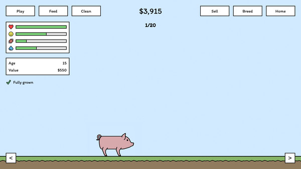 Screenshot z Husbandry
