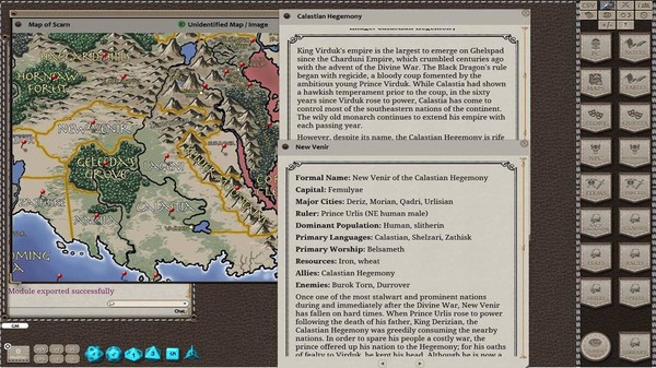 Fantasy Grounds - Scarred Lands Player's Guide