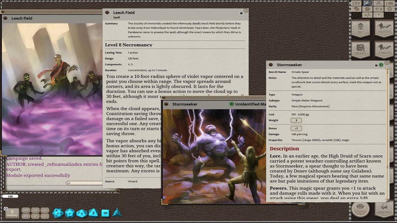 Fantasy Grounds - Scarred Lands Player's Guide Featured Screenshot #1