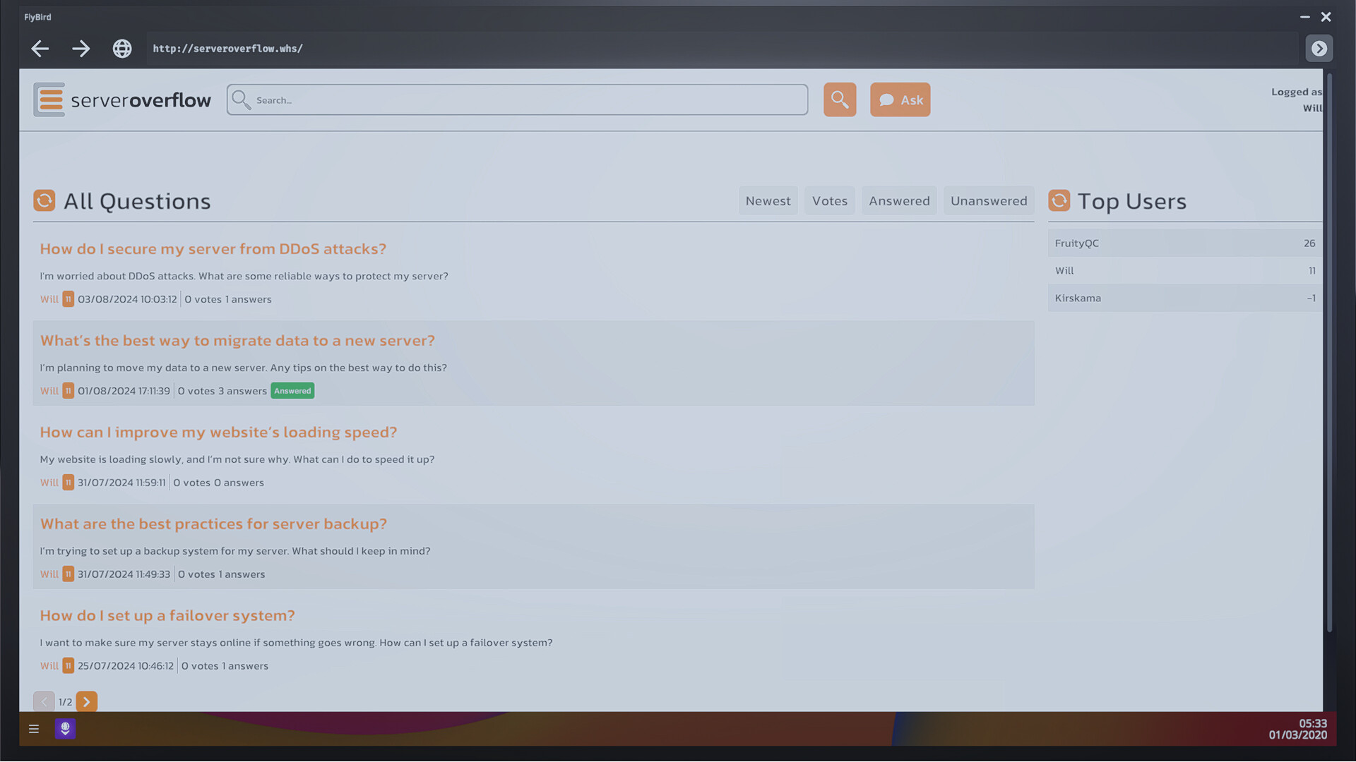 #4. Web Host Simulator (Steam) Podle: Chibum