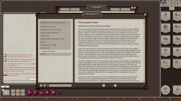 Fantasy Grounds - Treasury of the Fleet