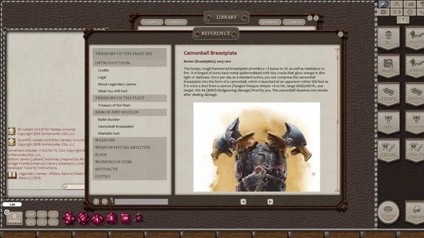 Fantasy Grounds - Treasury of the Fleet