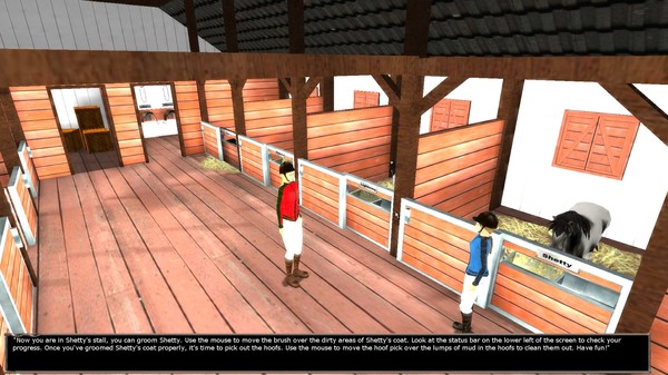Screenshot z Rider's World: I Want To Ride!