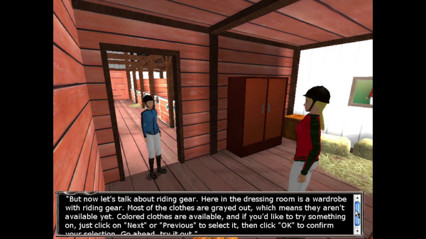 Screenshot z Rider's World: I Want To Ride!