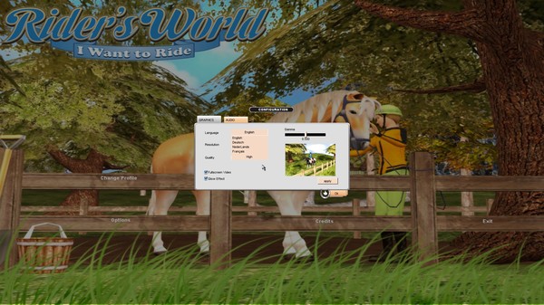 Screenshot z Rider's World: I Want To Ride!