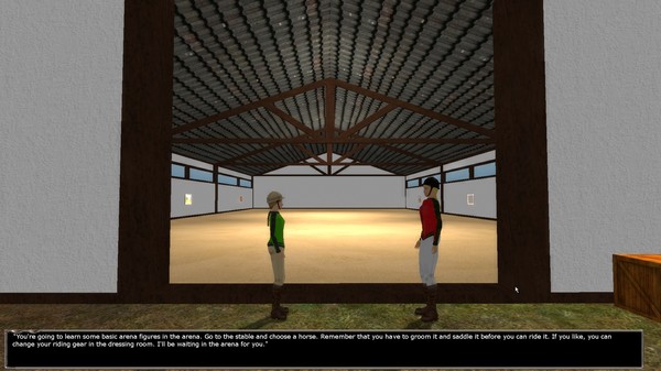 Screenshot z Rider's World: I Want To Ride!