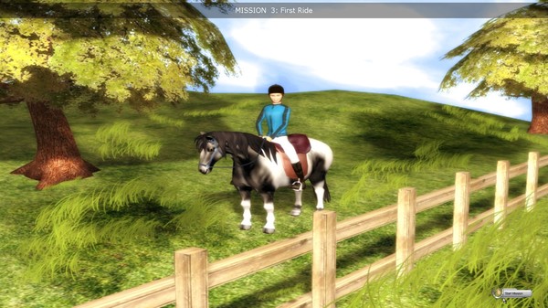 Screenshot z Rider's World: I Want To Ride!