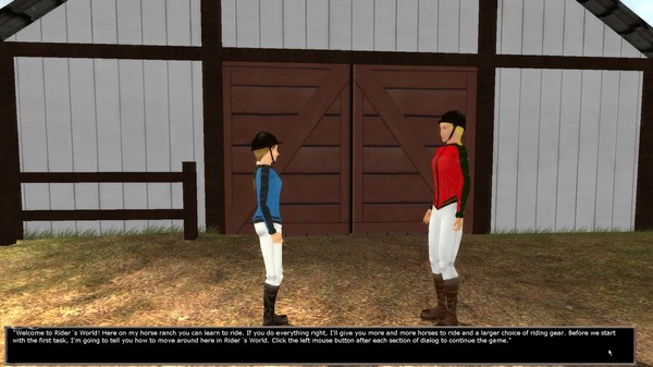 Screenshot z Rider's World: I Want To Ride!