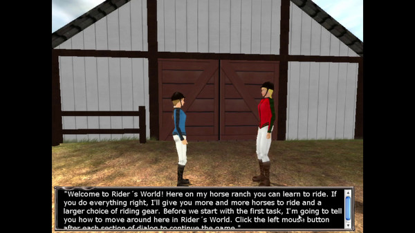 Screenshot z Rider's World: I Want To Ride!