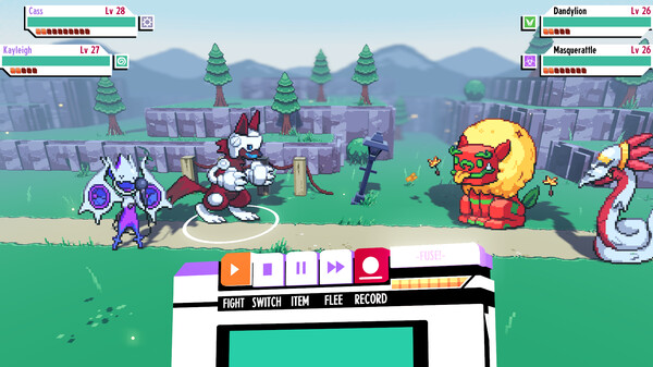 Скриншот 1 из игры Cassette Beasts