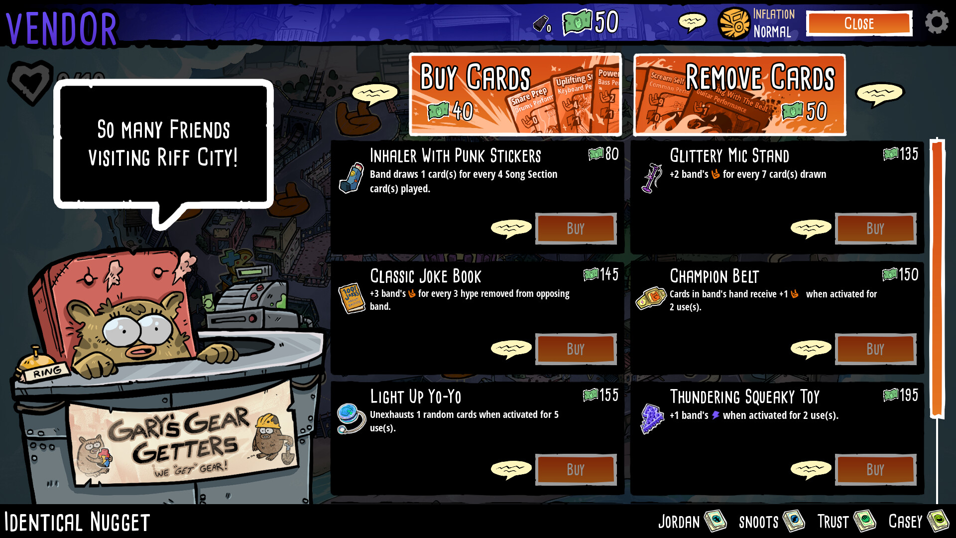 Battle Bands: Rock & Roll Deckbuilder screenshot screenshot 10