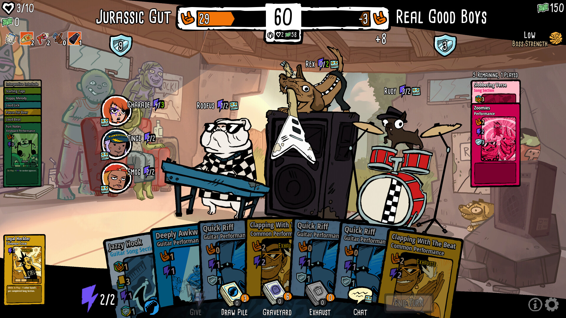 Battle Bands: Rock & Roll Deckbuilder screenshot screenshot 1