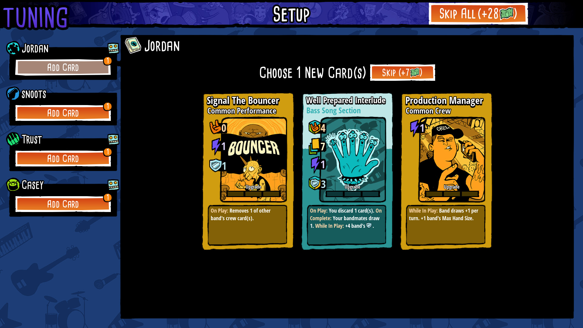 Battle Bands: Rock & Roll Deckbuilder screenshot screenshot 7