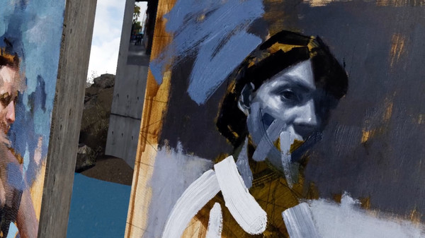 VR-NISSAGE 3 - John Wentz Art Exhibition screenshot 2