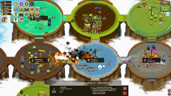 Circle Empires Rivals: Forces of Nature.