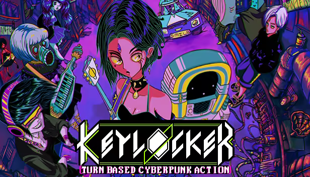Keylocker | Turn Based Cyberpunk Action image