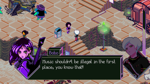 Screenshot z Keylocker | Turn Based Cyberpunk Action