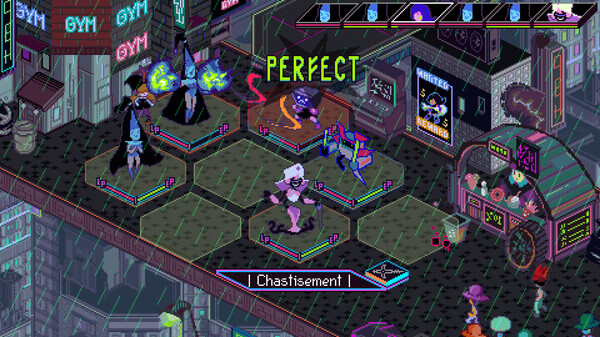 Screenshot z Keylocker | Turn Based Cyberpunk Action