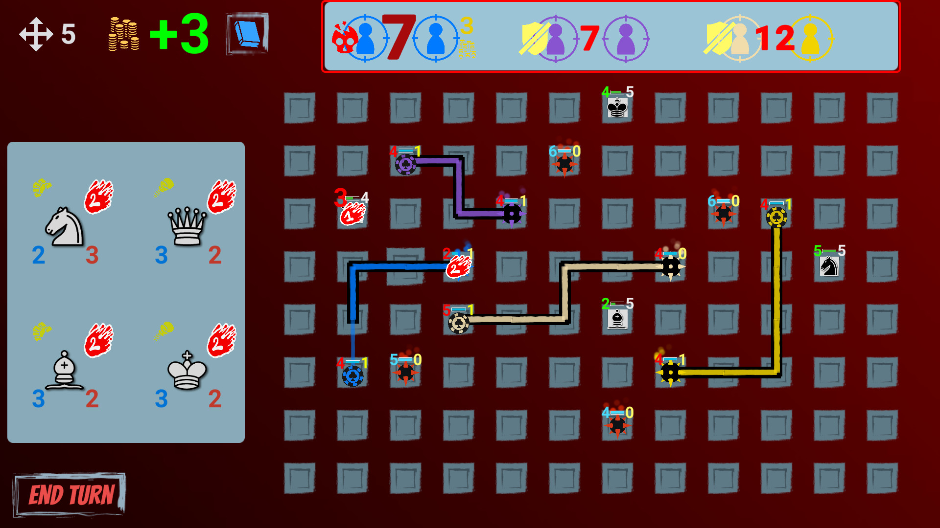 #5. Chess of Chains (Steam) 由: int22Creates