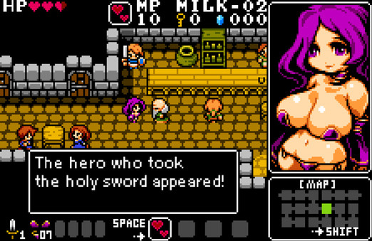 Screenshot z Tower and Sword of Succubus