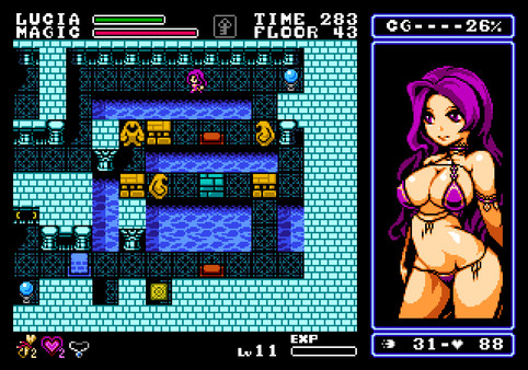 Screenshot z Tower and Sword of Succubus
