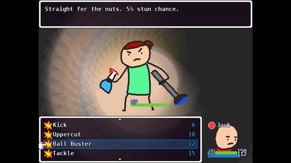 Screenshot z The Adventures of Crackhead Jack: Overdose Edition