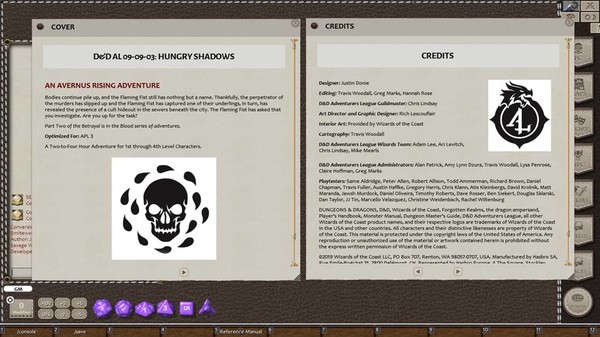 Fantasy Grounds - D&D Adventurers League 09-03 Hungry Shadows