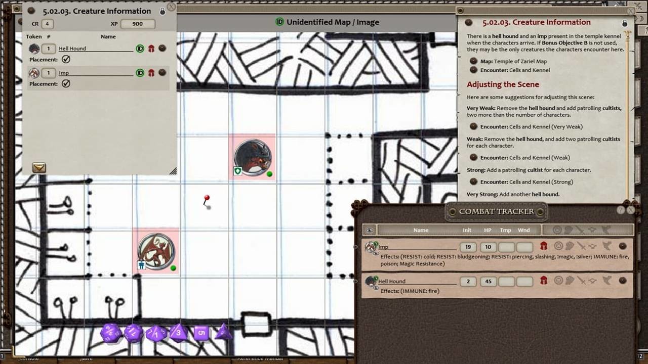Fantasy Grounds - D&D Adventurers League 09-03 Hungry Shadows screenshot 1