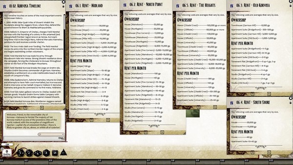 Fantasy Grounds - Pathfinder Chronicles: Guide to Korvosa