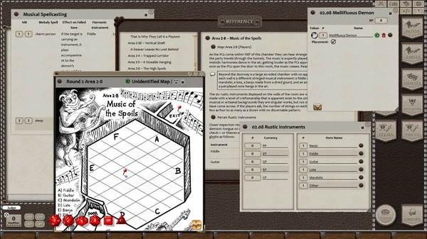 Fantasy Grounds - Goodman Games 2019 Yearbook Presents: DCC Riders on the Phlogiston screenshot 7