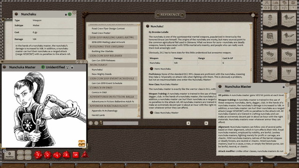 Fantasy Grounds - Goodman Games 2019 Yearbook Presents: DCC Riders on the Phlogiston