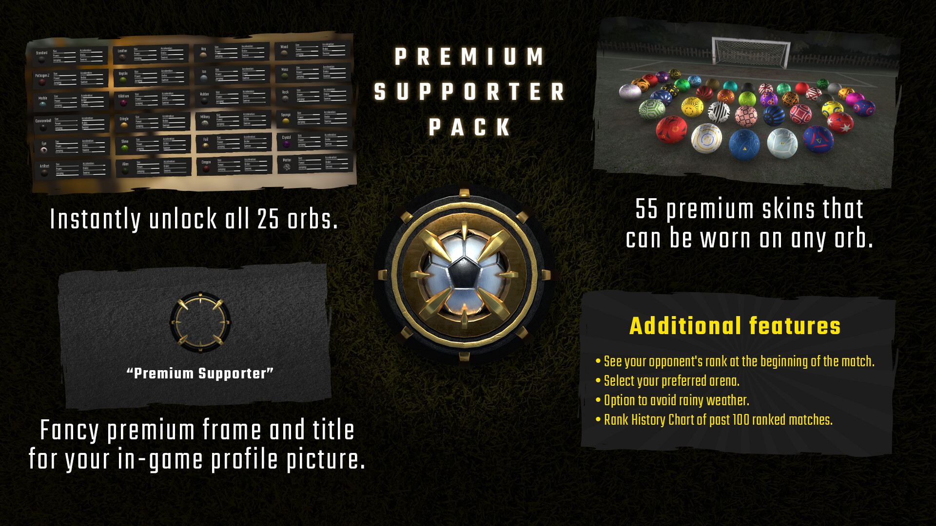 Dark Roll: Free Kick Challenge - Premium Supporter Pack Featured Screenshot #1